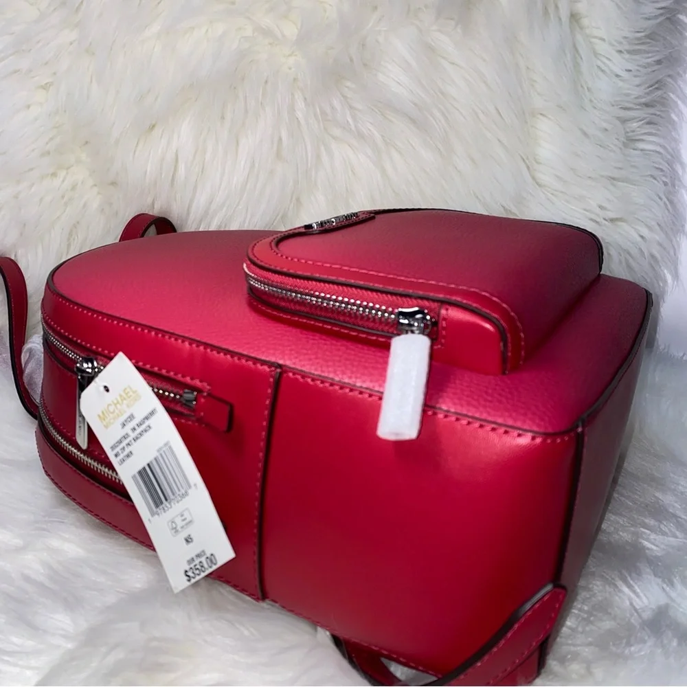 MK 🩷 Michael Kors Backpack NWT raspberry - Picture 6 of 16